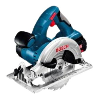 Bosch Professional GKS 18 V-LI Original Instructions Manual