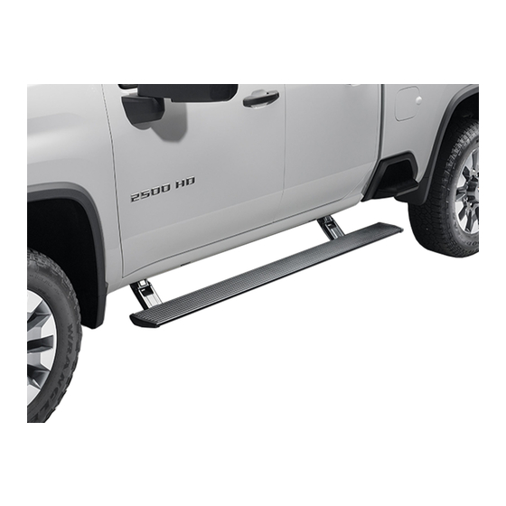 AMP Research PowerStep 75124-01 Installation Manual