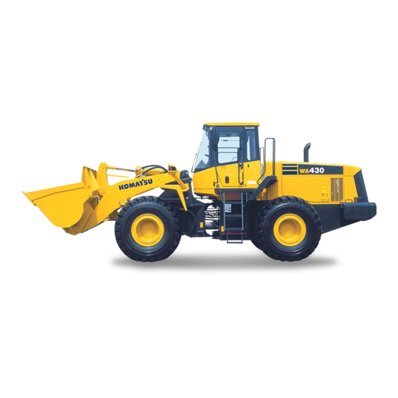 Komatsu WA430-5 Manuals
