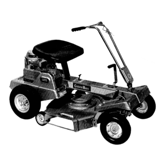 Wards Garden Mark ZYJ-79A Owner's Manual And Parts List