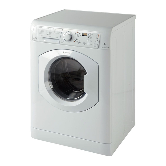 Hotpoint WMF 760 P Instructions For Use Manual