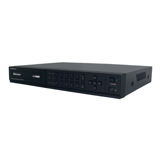 XVision HD 960H Quick Manual