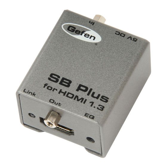 Gefen EXT-HDMI1.3-141SBP User Manual