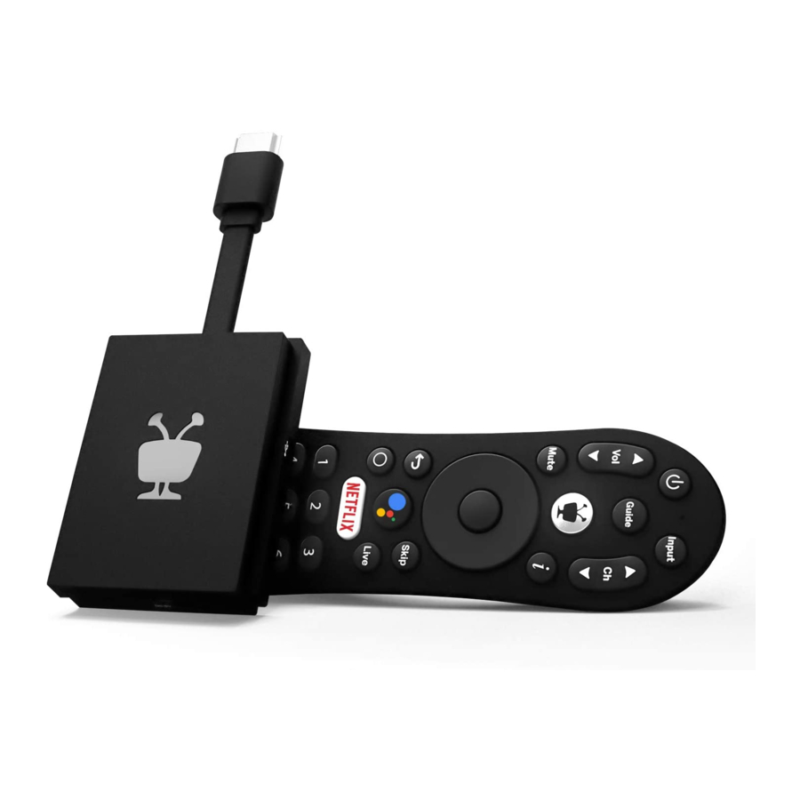 TiVo STREAM 4K Quick Start Manual