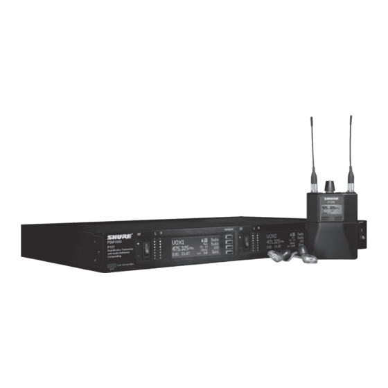 Shure PSM 1000 Manual