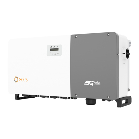 SOLIS 80K-5G-PRO Installation And Operation Manual