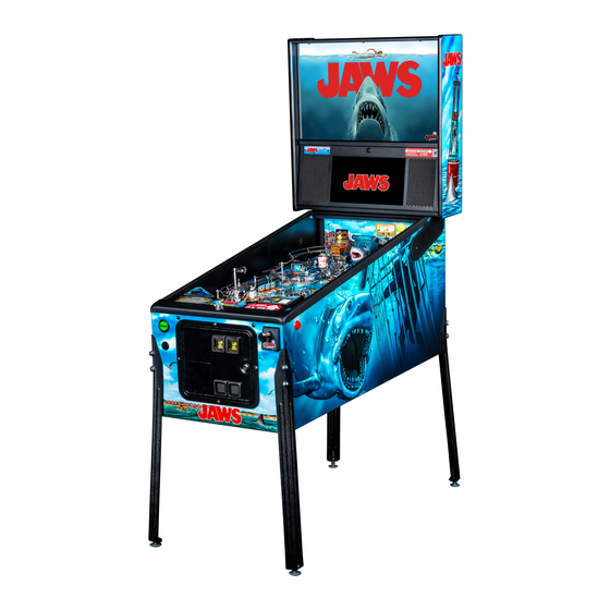 Stern Pinball JAWS Service And Operation Manual