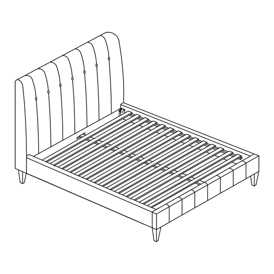 mpd ANTIGUA 4FT6IN BED Assembly Instructions Manual