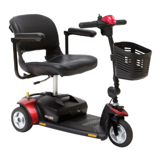 Pride Elite Trsveller Owner's Manual