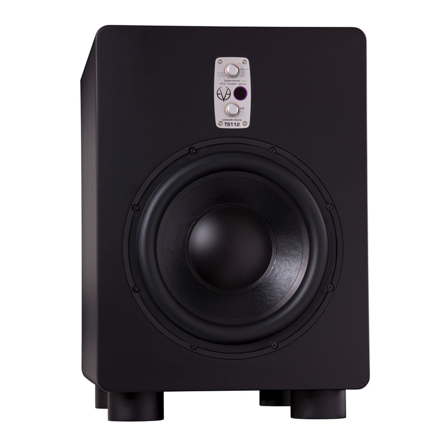 Eve Audio TS110 Product Manual