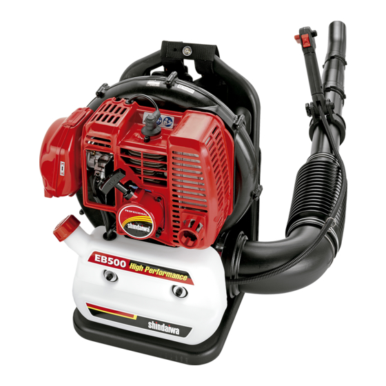 Shindaiwa EB500 Owner's/Operator's Manual
