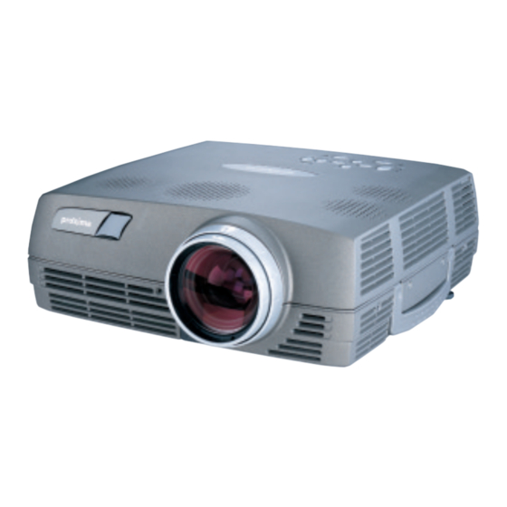 Proxima dp800 Specification Sheet
