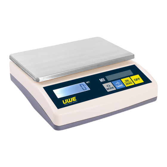 UWE MII-ECO Operation Manual
