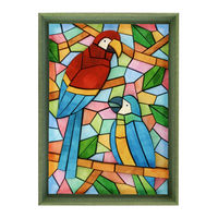 Canon CREATIVE PARK 3D Paper Mosaic (Tropical Birds) Assembly Instructions Manual