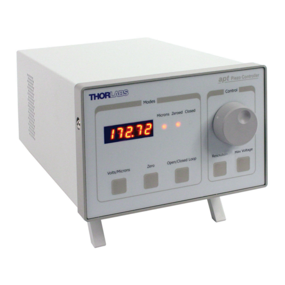 THORLABS BPC301 User Manual