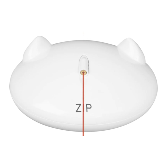Premier Pet Zip Automatic Cat Laser Toy Product Manual