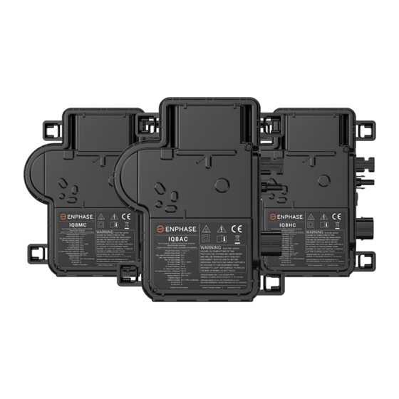 enphase IQ8 Series Installation And Operation Manual
