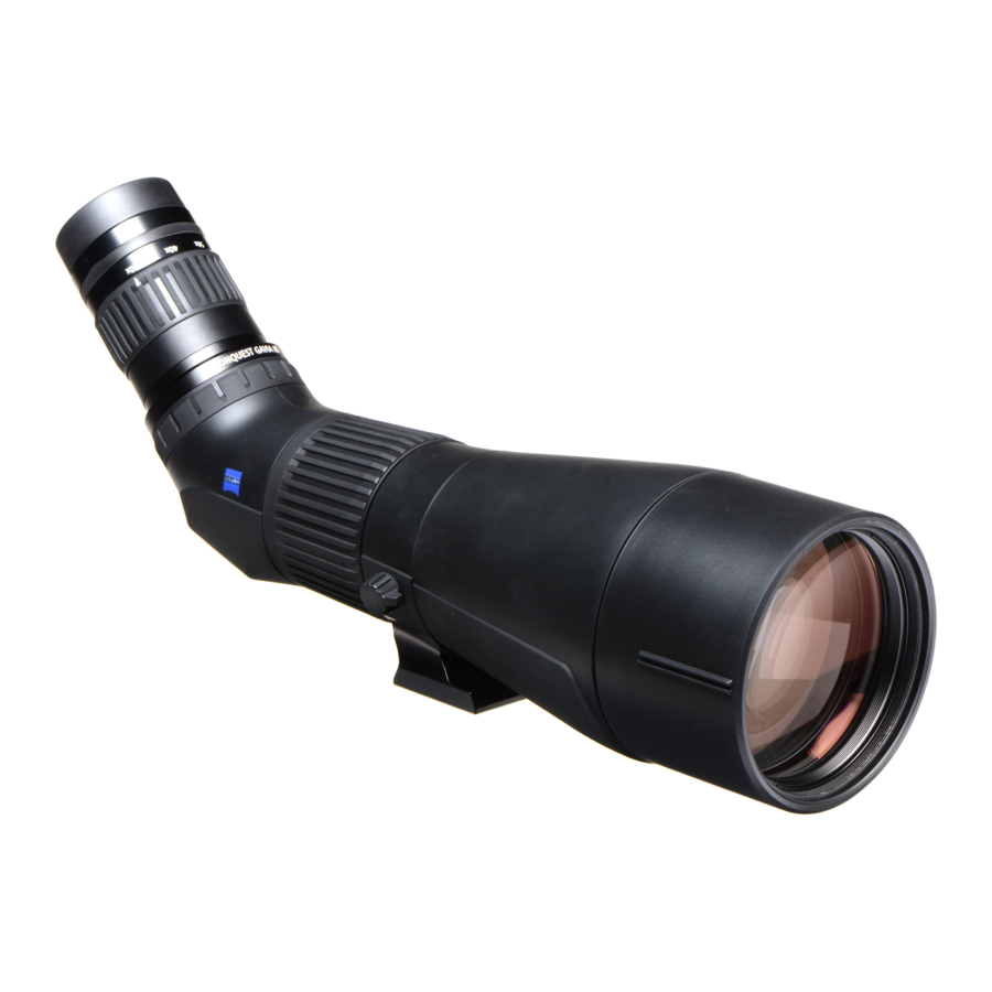 ZEISS CONQUEST GAVIA 85 - Spotting Scopes Manual