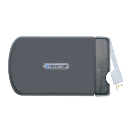 Freecom TOUGHDRIVE PRO 2.5 Manual
