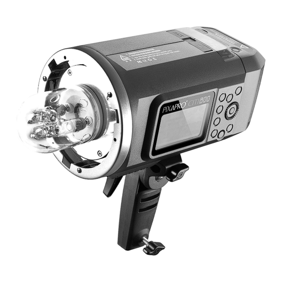 Pixapro CITI600 Instruction Manual