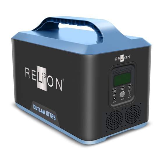 ReliOn Outlaw 1072s User Manual