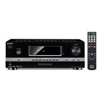 Sony STR-DH510 - 10str Hifi Quick Setup Manual