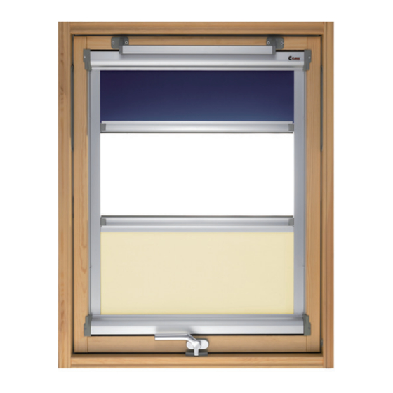 Claus NEW DARKENING BLIND Instruction For Correct Installation And Use