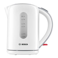 Bosch TWK7603GB Instruction Manual