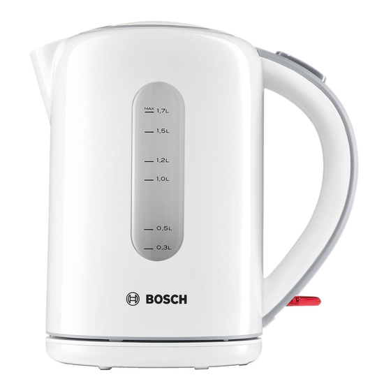 Bosch TWK7601 Manuals