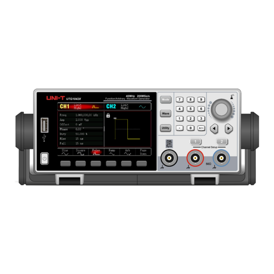 UNI-T UTG1000X Series Programming Manual