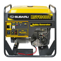 Robin RGV12100 Instructions For Use Manual