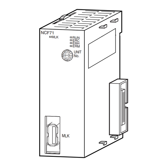 OMRON CX-MOTION-NCF - V1.8 Manuals