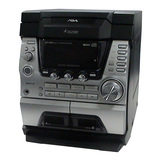 Aiwa CX-JN55 Service Manual
