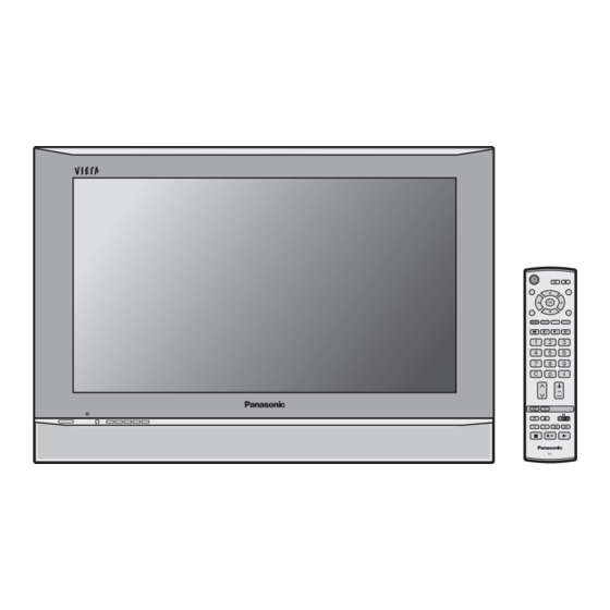 Panasonic TH-42PA50E Service Manual