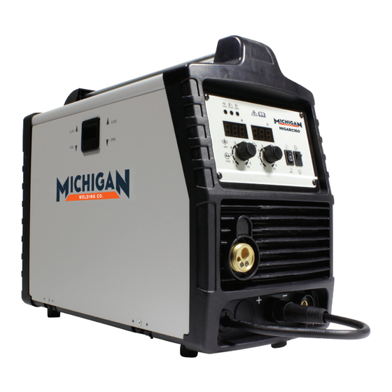Michigan Welding MIGARC160 Operating Instructions Manual