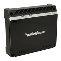 Rockford Fosgate Punch P500-2 Installation And Operation Manual