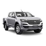 HOLDEN RG Trailblazer 2018 Service & Warranty Booklet