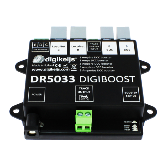Digikeijs DR5033 DIGIBOOST Instruction Manual