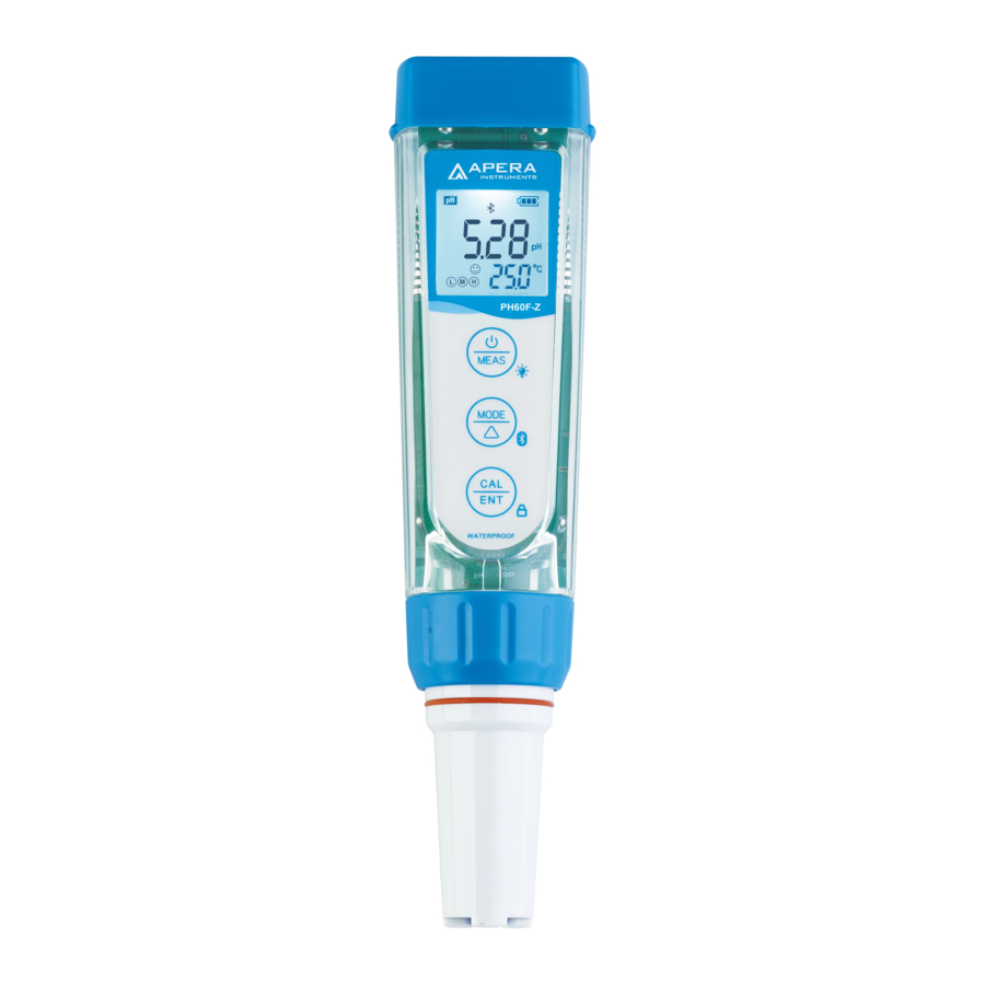 Apera Instruments ZenTest PC60-Z Instruction Manual