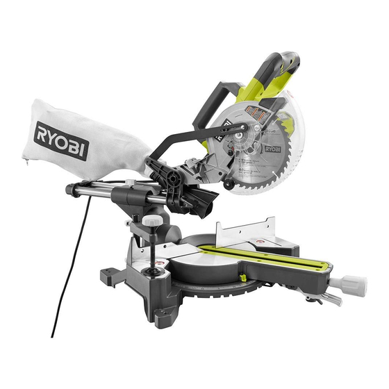 Ryobi TSS701 Operator's Manual
