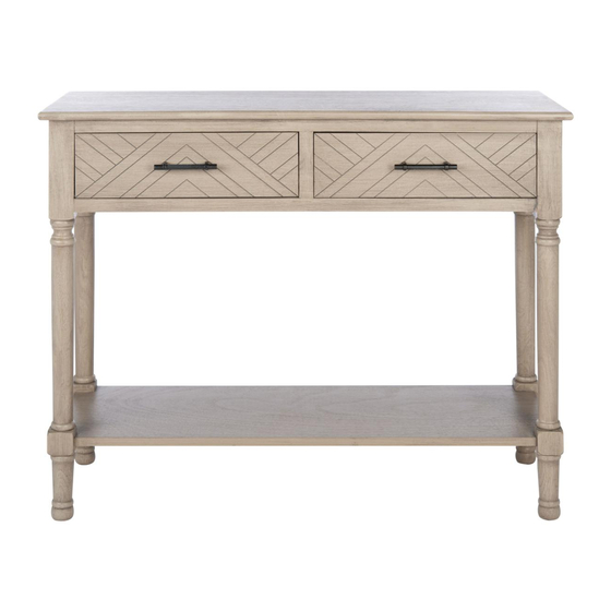 Safavieh Furniture Peyton CNS5704 Quick Start Manual