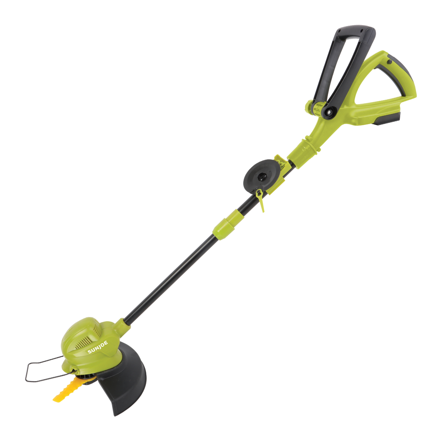 SunJoe 4V-SB10-CT - Blower + Grass Trimmer Bundle Manual