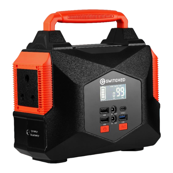 User Manuals: SWITCHED SWD-8900-BK Power Station