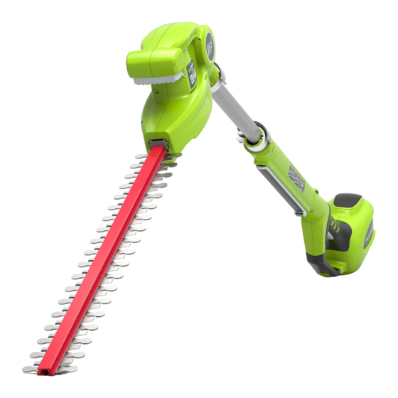 GreenWorks Tools 22147T Original Instructions Manual