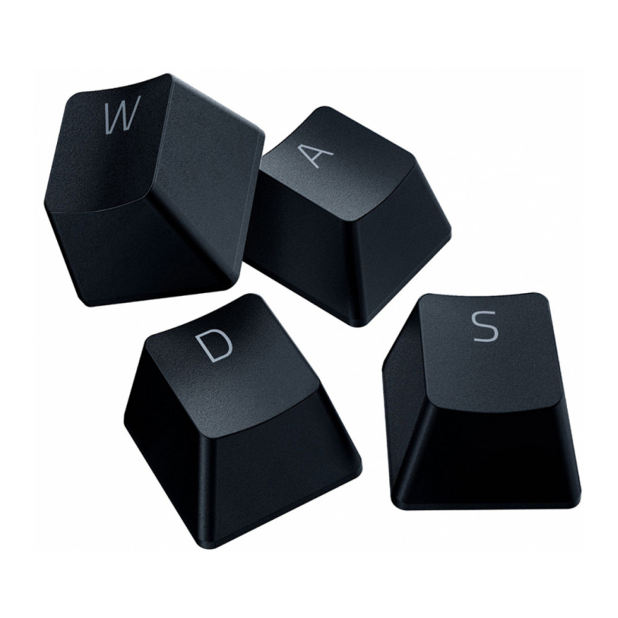 RAZER PBT KEYCAP UPGRADE SET - Keyboard Manual