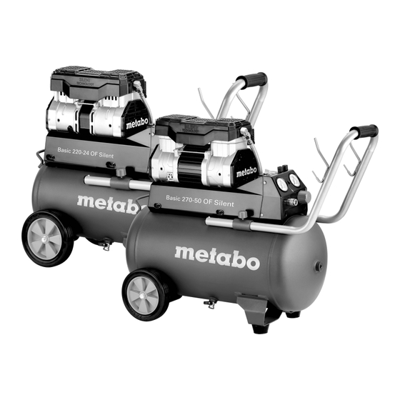Metabo Basic 220-24 OF Silent Original Instructions Manual