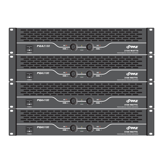 Pyle PQA2100 Manual