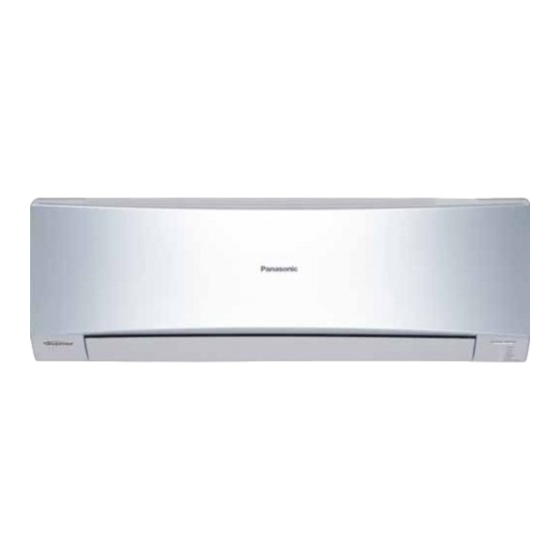 Panasonic CS-XE7JKEW Operating Instructions Manual