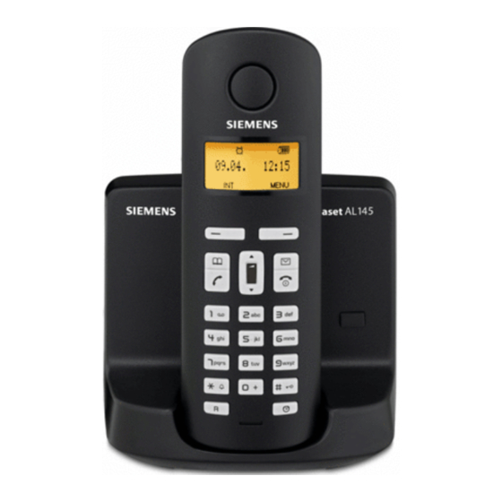 Siemens Gigaset AL140 User Manual