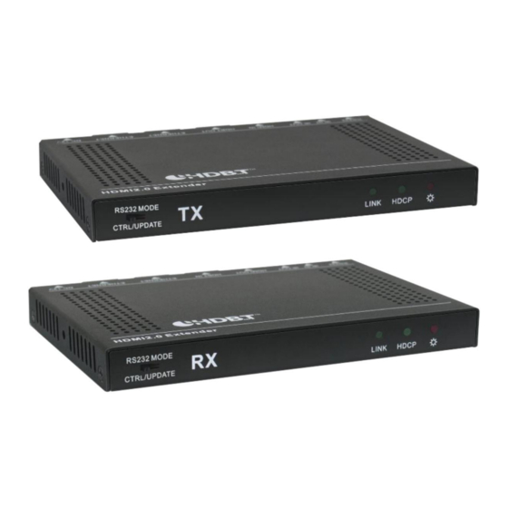 Monoprice 21792 4K HDBaseT Extender Manuals